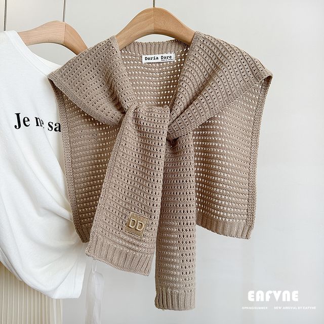 Eyelet Shawl Knit
