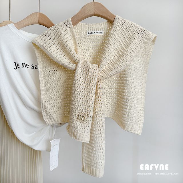 Eyelet Shawl Knit