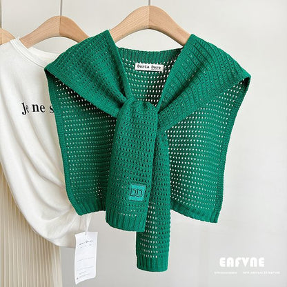 Eyelet Shawl Knit