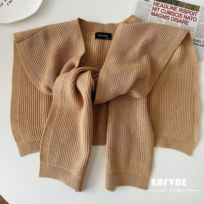 Plain Shawl Knit