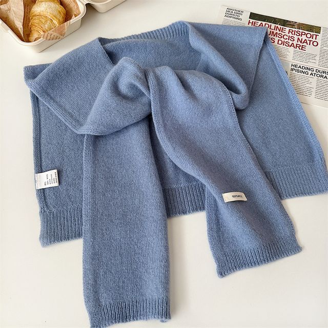 Applique Knit Shawl