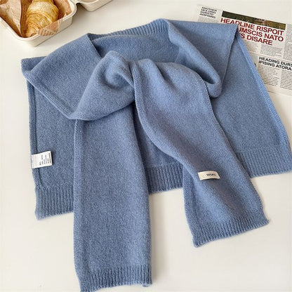 Applique Knit Shawl