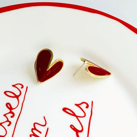 Wholesale Sample Alloy Earring Heart