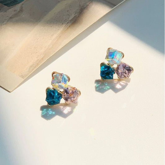 Wholesale Sample Alloy Earring Rhinestone