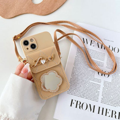 Mirrored Card Holder Phone Case