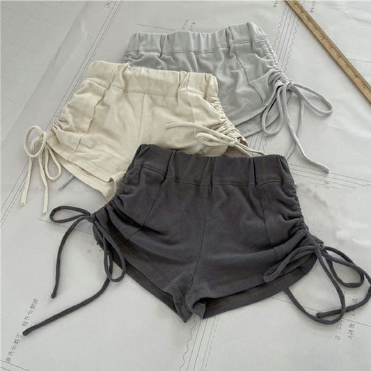 Plain Pants Mid Rise Hot