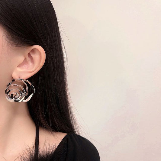 Rose Earring Alloy