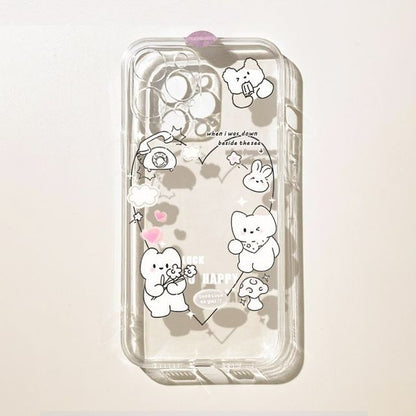 Rabbit Transparent Phone Case