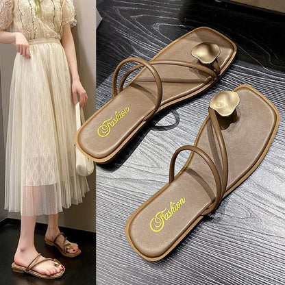 Toe Sandals Loop Slide