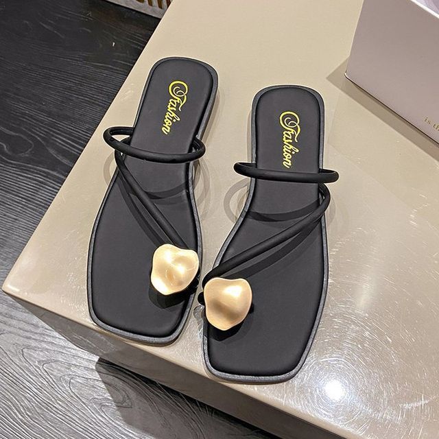 Toe Sandals Loop Slide