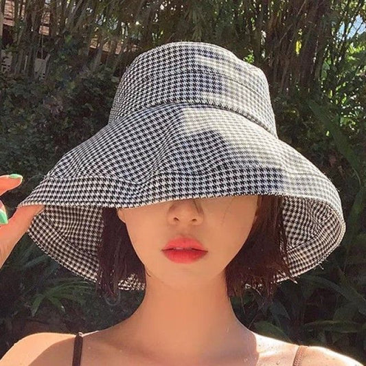 Hat Houndstooth Bucket