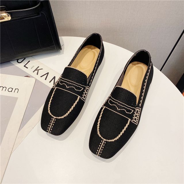 Square Toe Loafers