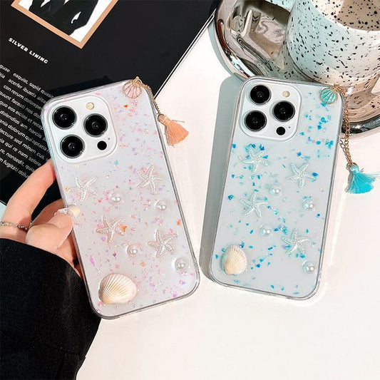 Starfish Shell Transparent Phone Case