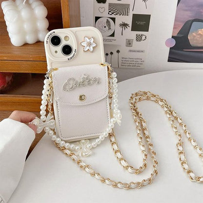 Butterfly Coin Purse Strap Phone Case