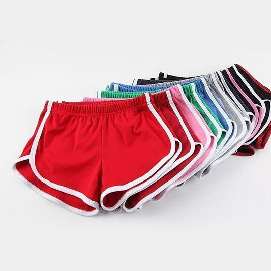 Elastic Waist Piped Shorts