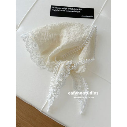 Headkerchief Trim Lace