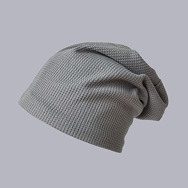 Plain Knit Beanie Slouchy