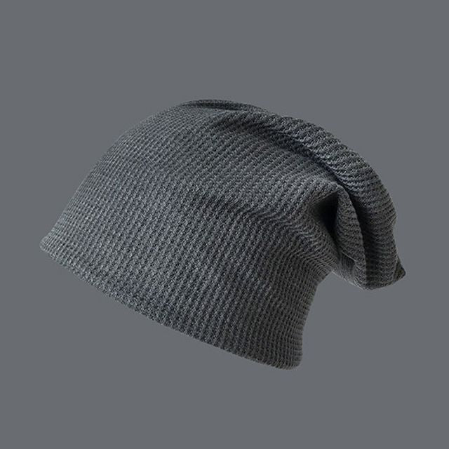 Plain Knit Beanie Slouchy