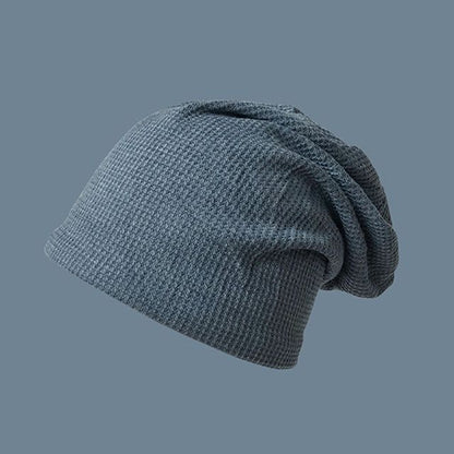 Plain Knit Beanie Slouchy