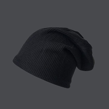 Plain Knit Beanie Slouchy