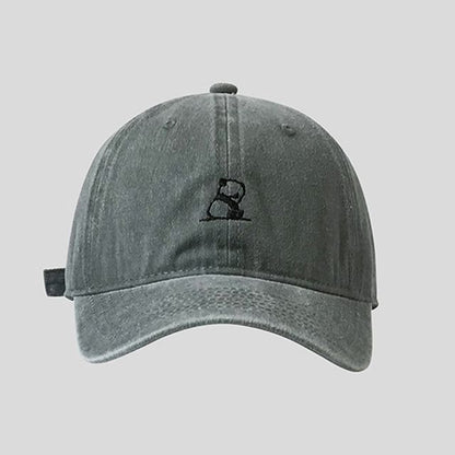 Baseball Embroidered Panda Cap