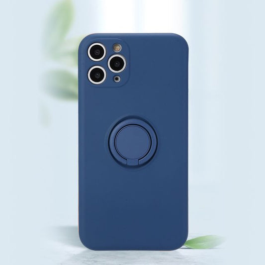 Plain Stand Ring Phone Case