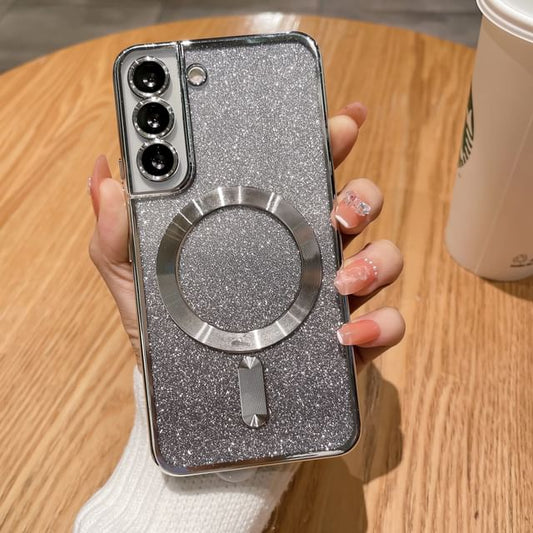 Case Glitter Magnetic Phone