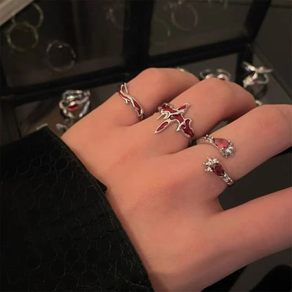 Sample Irregular Gemstone Open Ring