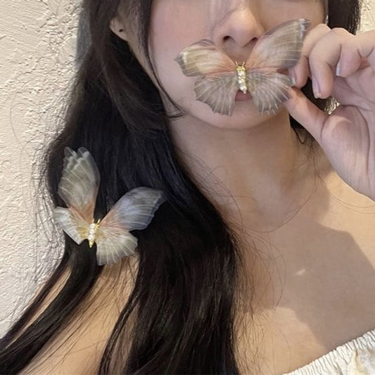 Acrylic Butterfly Hair Clip
