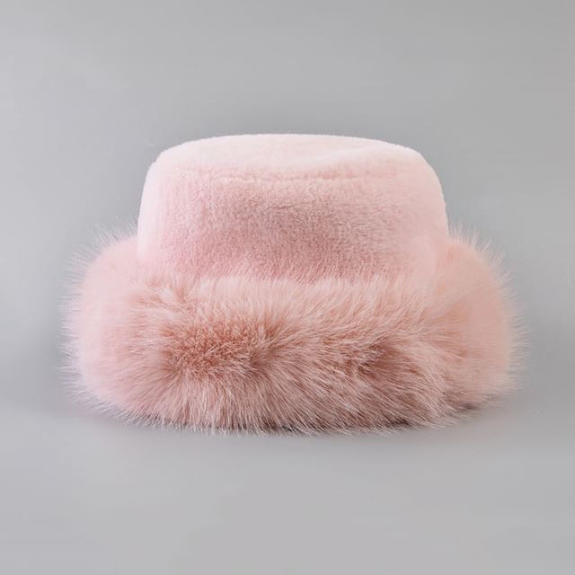 Sample Plain Faux Fur Hat