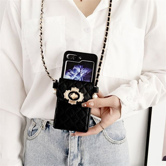 Card Phone Lanyard Holder Case