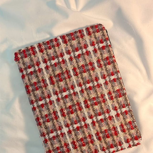 iPad Plaid Knit Case