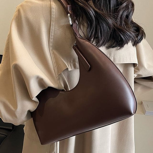 Leather Shoulder Bag Faux