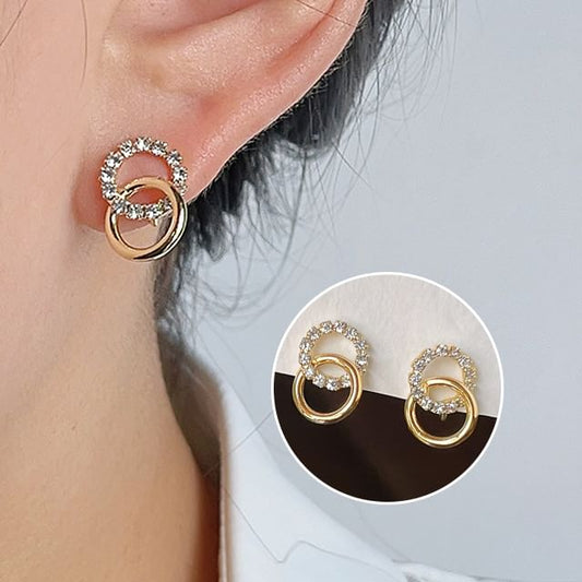 Ear Cuff Hoop Rhinestone Alloy