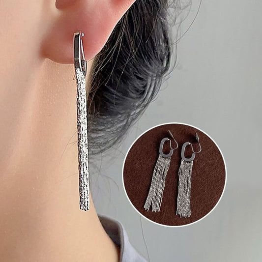 Alloy Ear Cuff Fringed