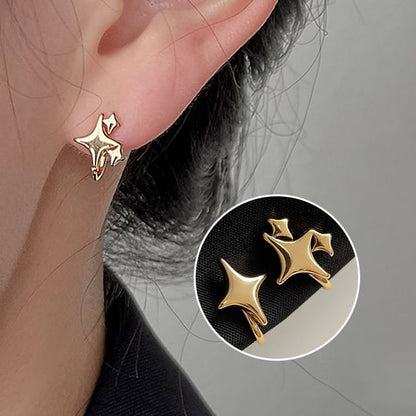 Asymmetrical Star Cuff Alloy Ear