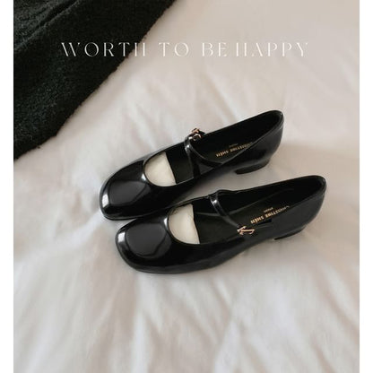 Sample Patent Mary Jane Flats