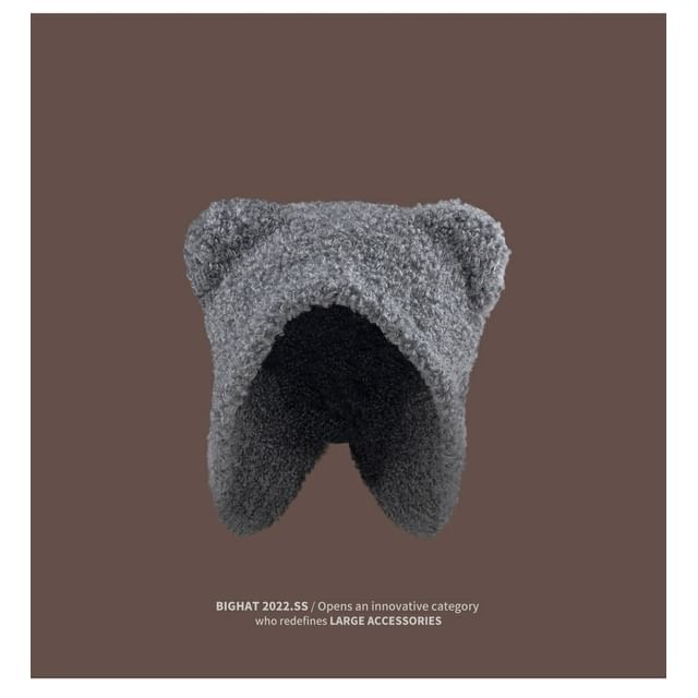 Ear Hat Bear Bonnet Fleece