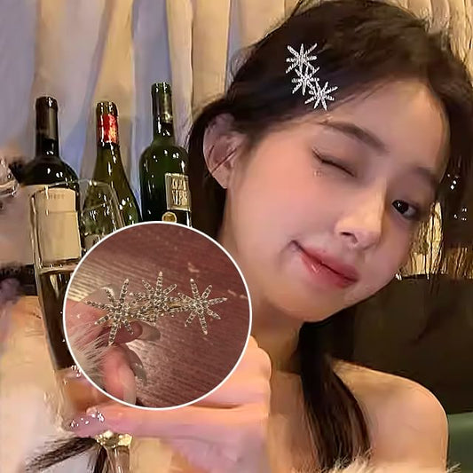 Rhinestone Hair Clip Star