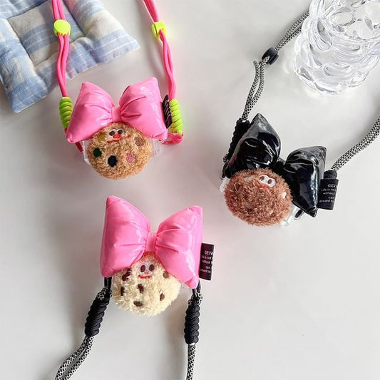 Set / Cookie Lanyard Phone Bow Clip