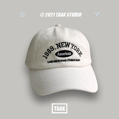 Lettering Baseball Cap