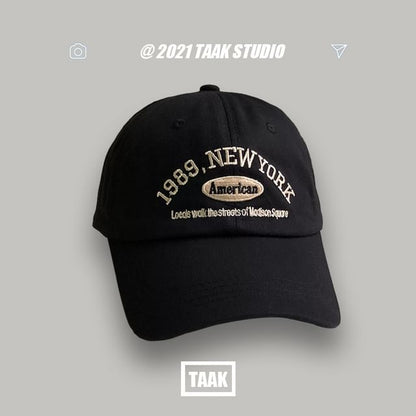 Lettering Baseball Cap