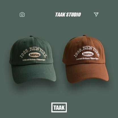 Lettering Baseball Cap