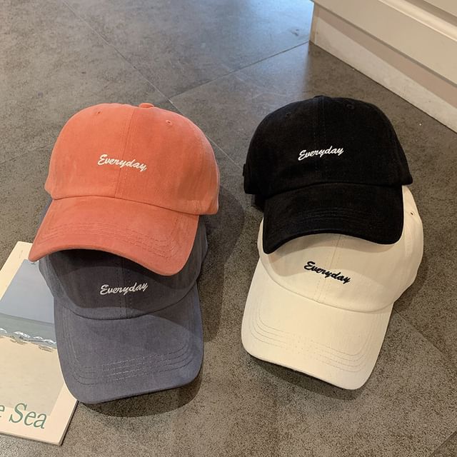 Lettering Cap Baseball