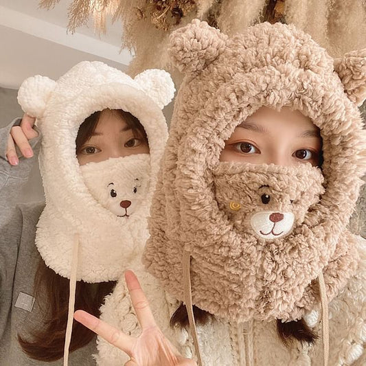 SampleBear Fleece Trapper Hat