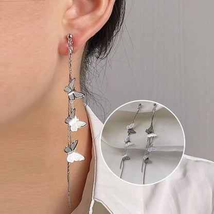 Alloy Earring Butterfly Threader