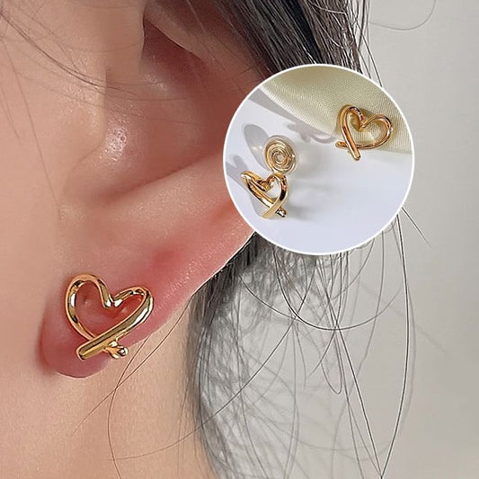 Cuff Alloy Ear Heart