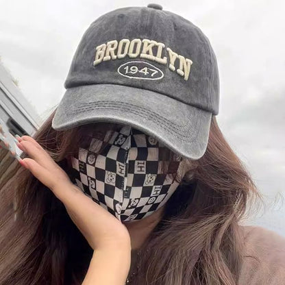 Embroidered Baseball Cap Lettering