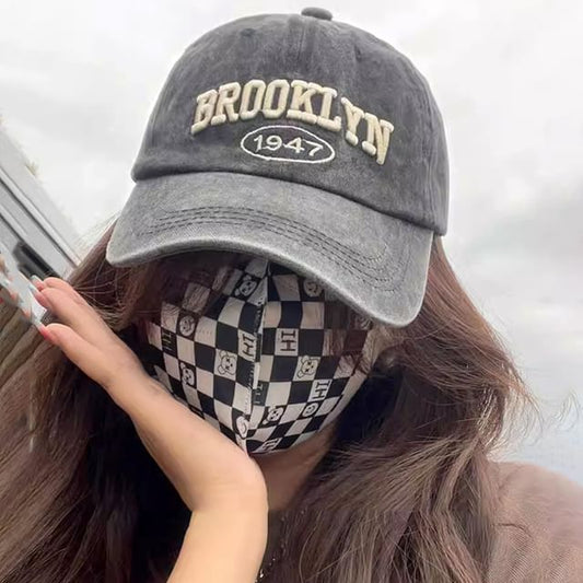 Embroidered Baseball Cap Lettering