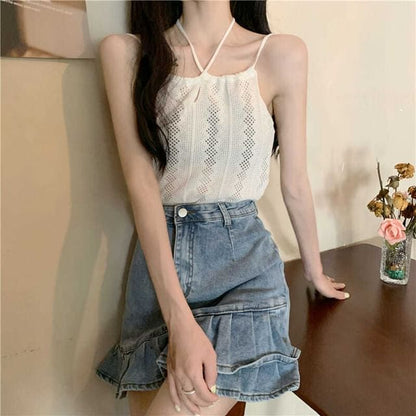 Knit Plain Top Camisole